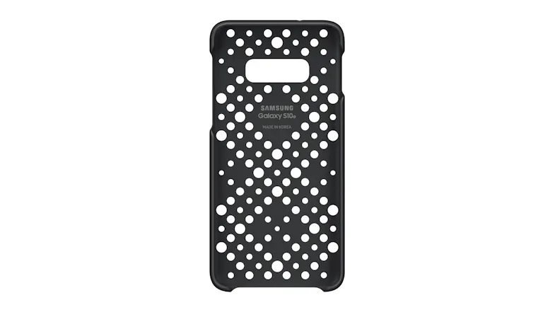 Samsung Galaxy S10e Pattern Cover - Black Samsung Galaxy S10e Pattern Cover - Black