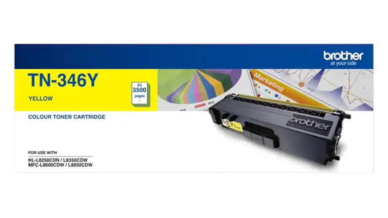 Brother TN346Y Yellow Toner Brother TN346Y Yellow Toner