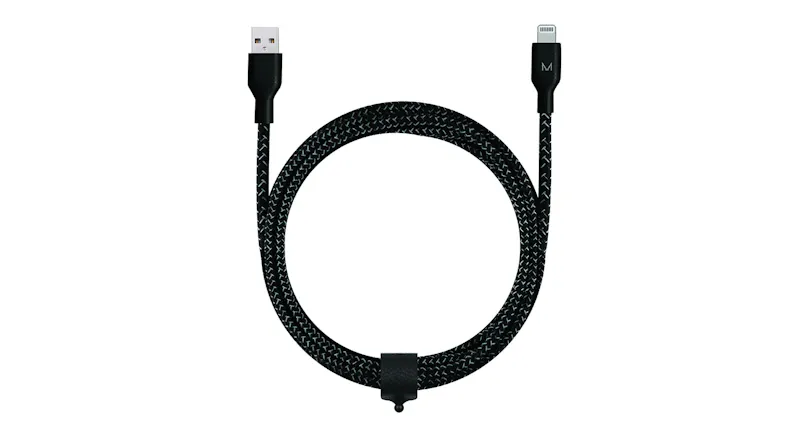 Moyork Cord USB-A to Lightning Nylon Cable 2m - Raven Black (MOYO-CO-LCRB) Moyork Cord USB-A to Lightning Nylon Cable 2m - Raven Black (MOYO-CO-LCRB)