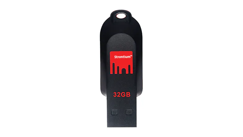 Strontium Pollex 32GB USB 2.0 - Black/Red Strontium Pollex 32GB USB 2.0 - Black/Red