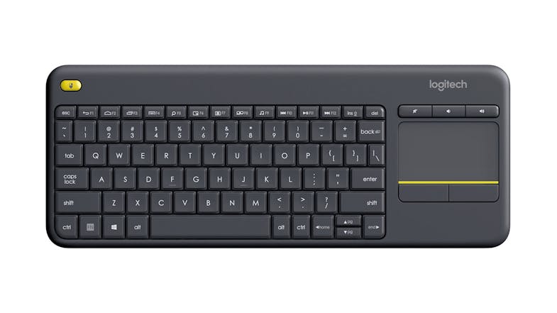 Logitech K400 Plus Wireless Touch Keyboard - Black Logitech K400 Plus Wireless Touch Keyboard - Black
