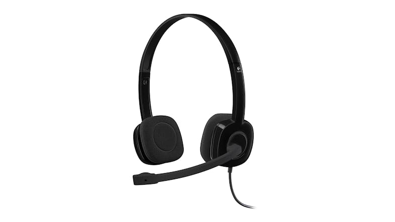 Logitech H151 Wired Headset - Black Logitech H151 Wired Headset - Black