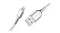 Cygnett Armoured Lightning To USB-A 10cm - White Cygnett Armoured Lightning To USB-A 10cm - White