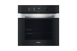 Miele 60CM Pyrolytic 7 Function Built-In Oven - Clean Steel