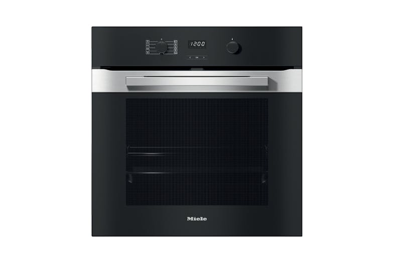 Miele 60CM Pyrolytic 7 Function Built-In Oven - Clean Steel