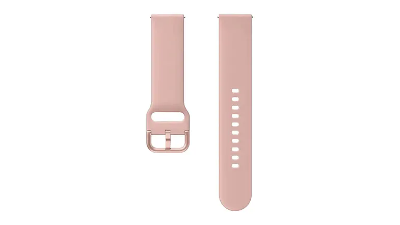 Samsung 20mm Silicone Sports Strap for Galaxy Watch Active - Pink Samsung 20mm Silicone Sports Strap for Galaxy Watch Active - Pink