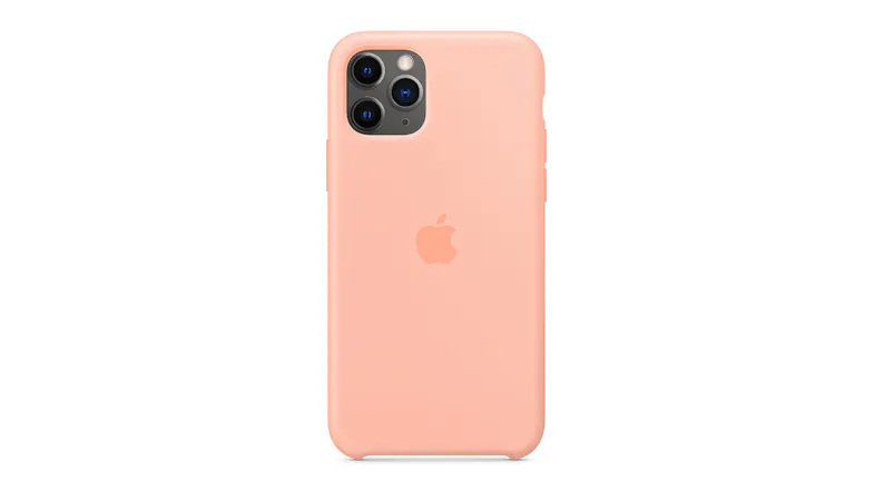 Apple Silicone Case for iPhone 11 Pro - Grapefruit Apple Silicone Case for iPhone 11 Pro - Grapefruit
