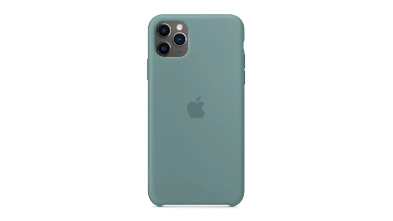 Apple Silicone Case for iPhone 11 Pro Max - Cactus/Green Apple Silicone Case for iPhone 11 Pro Max - Cactus/Green