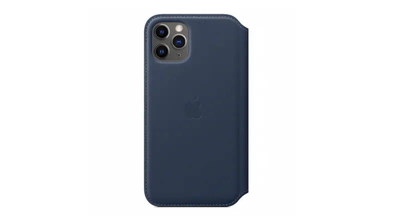 Apple Leather Folio for iPhone 11 Pro - Deep Sea Blue Apple Leather Folio for iPhone 11 Pro - Deep Sea Blue