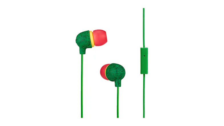 Marley Little Bird In-Ear Headphones - Rasta Marley Little Bird In-Ear Headphones - Rasta