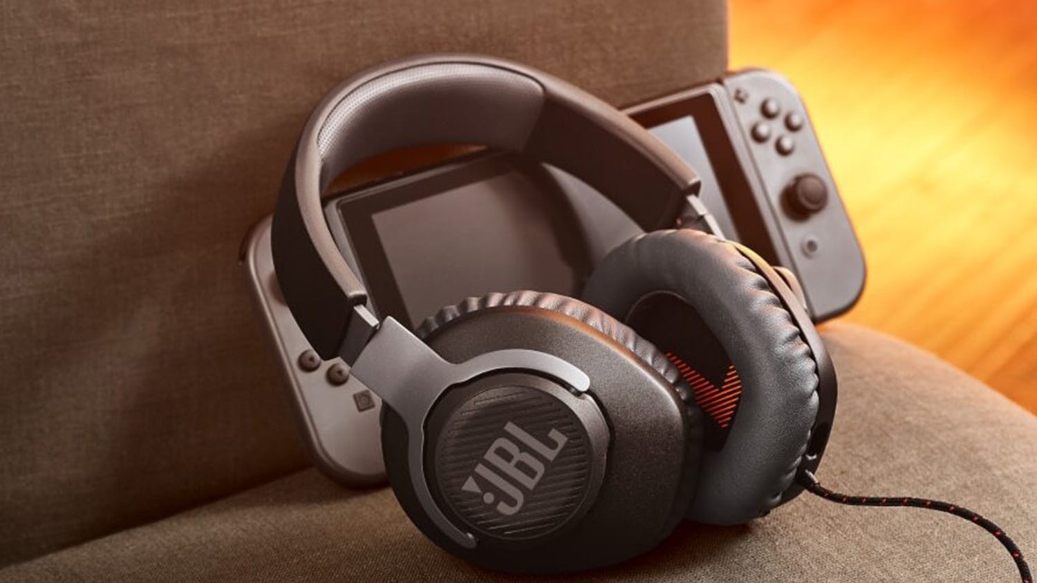 JBL Quantum 100 Over-Ear Gaming Headset - Black