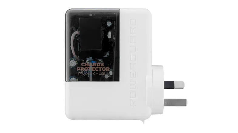 Powerguard Protector 57W USB-C + USB-A - White Powerguard Protector 57W USB-C + USB-A - White