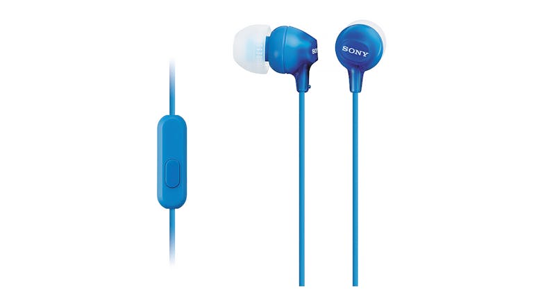 Sony EX15AP In-Ear Headphones - Blue Sony EX15AP In-Ear Headphones - Blue