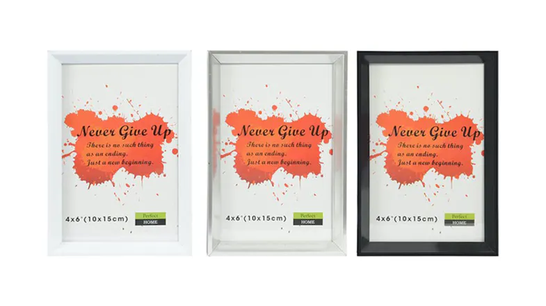 UR1 Newport 4x6 Frame - 3 Assorted Colours UR1 Newport 4x6 Frame - 3 Assorted Colours