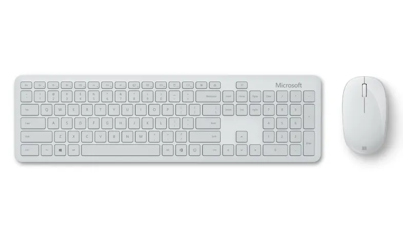 Microsoft Bluetooth Desktop Keyboard and Mouse - Monza Grey Microsoft Bluetooth Desktop Keyboard and Mouse - Monza Grey