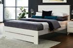 Aza King Bed Frame - White Aza King Bed Frame - White