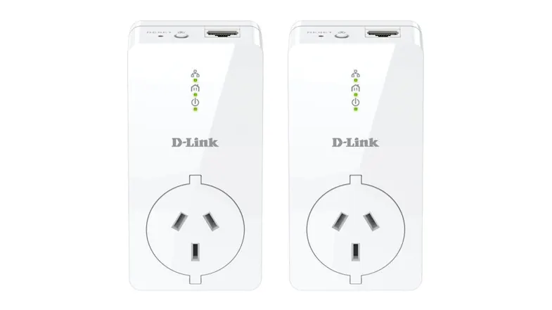 D-Link DHP-P601AV AV2 Powerline with 1000Mbps Passthrough Socket - White D-Link DHP-P601AV AV2 Powerline with 1000Mbps Passthrough Socket - White