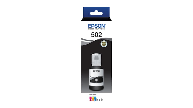 Epson T502 Ink Bottle - Black Epson T502 Ink Bottle - Black
