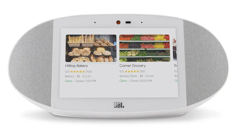 JBL Link View Smart Display Voice Activated Speaker - White JBL Link View Smart Display Voice Activated Speaker - White