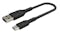 Belkin Boost Up Charge USB-A to USB-C Braided Cable 15cm - Black Belkin Boost Up Charge USB-A to USB-C Braided Cable 15cm - Black