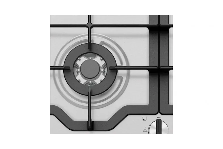 Westinghouse 60cm 4 Burner Gas Cooktop - Stainless Steel (WHG644SC) Westinghouse 60cm 4 Burner Gas Cooktop - Stainless Steel (WHG644SC)