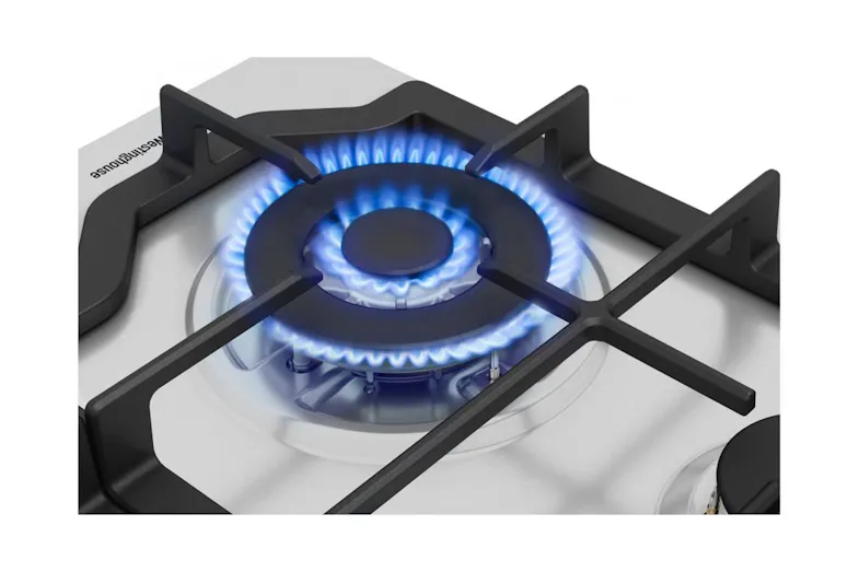 Westinghouse 60cm 4 Burner Gas Cooktop - Stainless Steel (WHG644SC) Westinghouse 60cm 4 Burner Gas Cooktop - Stainless Steel (WHG644SC)