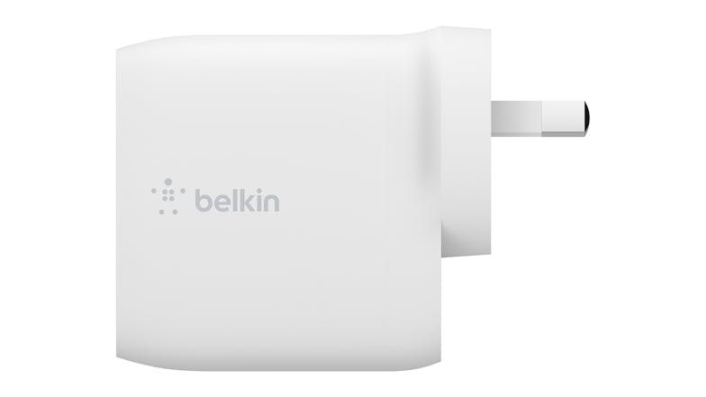 Belkin Boost Up Charge 24W Dual USB-A Wall Charger + Lightning to USB-A Cable - White