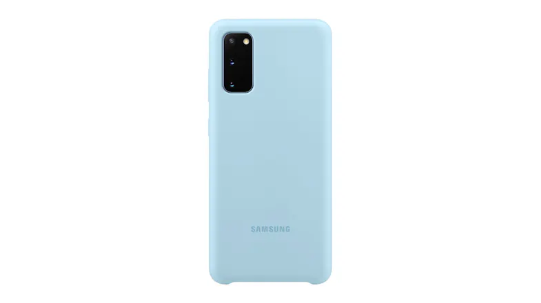 Samsung Silicone Cover for Samsung Galaxy S20 - Blue Samsung Silicone Cover for Samsung Galaxy S20 - Blue