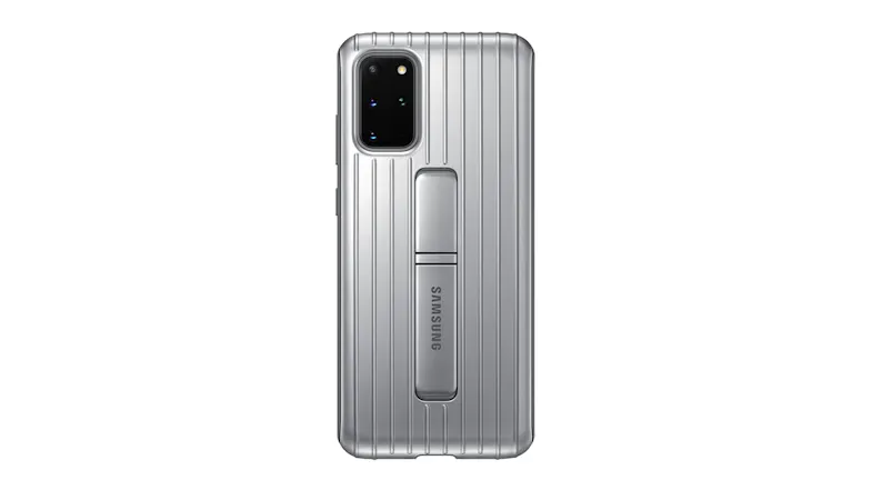 Samsung Protective Standing Cover for Galaxy S20+ - Silver Samsung Protective Standing Cover for Galaxy S20+ - Silver