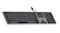 Satechi Aluminium Wired USB Keyboard - Grey Satechi Aluminium Wired USB Keyboard - Grey
