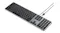 Satechi Aluminium Wired USB Keyboard - Grey Satechi Aluminium Wired USB Keyboard - Grey