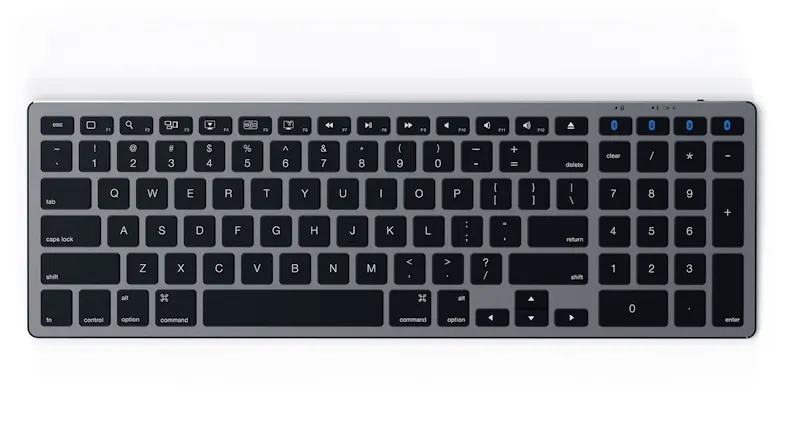 Satechi Slim Wireless Keyboard - Space Grey Satechi Slim Wireless Keyboard - Space Grey