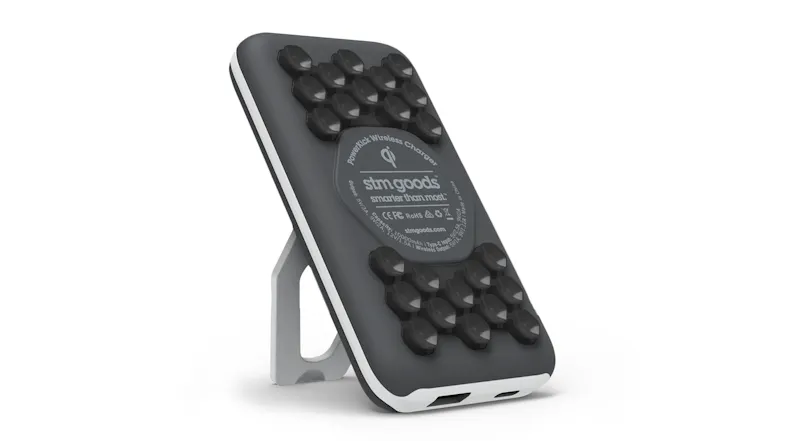 STM PowerKick Wireless 10,000mAh Power Bank - Grey STM PowerKick Wireless 10,000mAh Power Bank - Grey