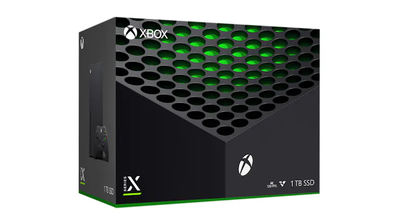 Xbox Series X Console packaging Xbox Series X Console packaging