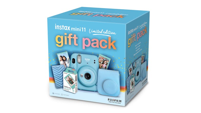 Instax Mini 11 - Sky Blue Gift Pack Instax Mini 11 - Sky Blue Gift Pack