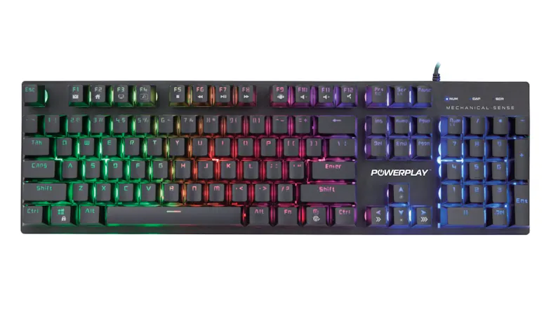 PowerPlay E-Blue Mechanical-Sense Wired Gaming Keyboard PowerPlay E-Blue Mechanical-Sense Wired Gaming Keyboard