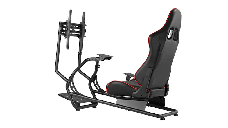 Konic Racing Cockpit with Screen and Shifter Mount - Pro Series Konic Racing Cockpit with Screen and Shifter Mount - Pro Series