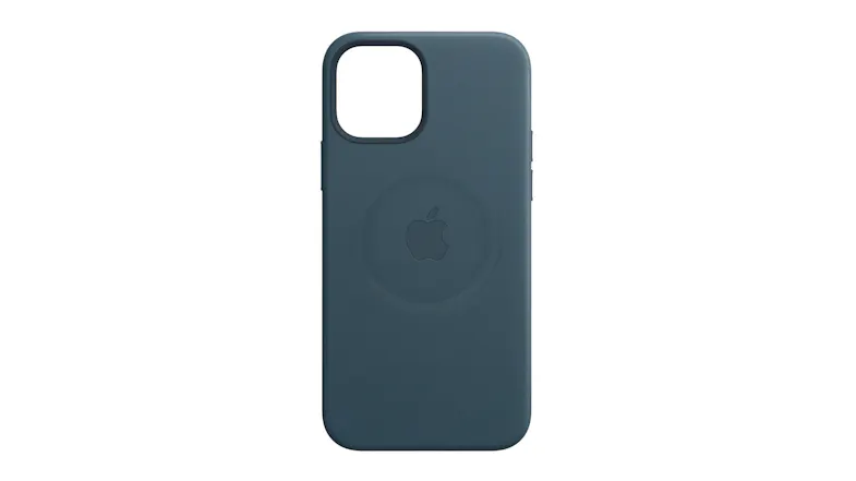 Apple Leather Case with MagSafe for iPhone 12/12 Pro - Baltic Blue Apple Leather Case with MagSafe for iPhone 12/12 Pro - Baltic Blue