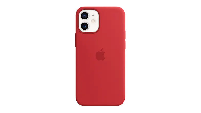 Apple Silicone Case with MagSafe for iPhone 12 mini - (PRODUCT)RED Apple Silicone Case with MagSafe for iPhone 12 mini - (PRODUCT)RED