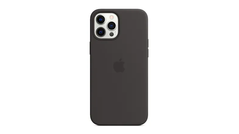 Apple Silicone Case with MagSafe for iPhone 12 Pro Max - Black Apple Silicone Case with MagSafe for iPhone 12 Pro Max - Black