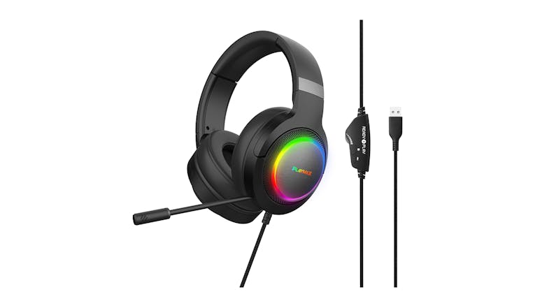 Playmax Evolution 7.1 RGB Gaming Headset for PC Playmax Evolution 7.1 RGB Gaming Headset for PC