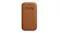 Apple Leather Sleeve with MagSafe for iPhone 12/12 Pro - Saddle Brown Apple Leather Sleeve with MagSafe for iPhone 12/12 Pro - Saddle Brown