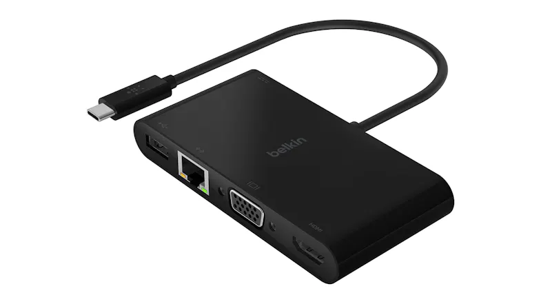 Belkin USB-C Multimedia + Charge Adapter (100W) Belkin USB-C Multimedia + Charge Adapter (100W)