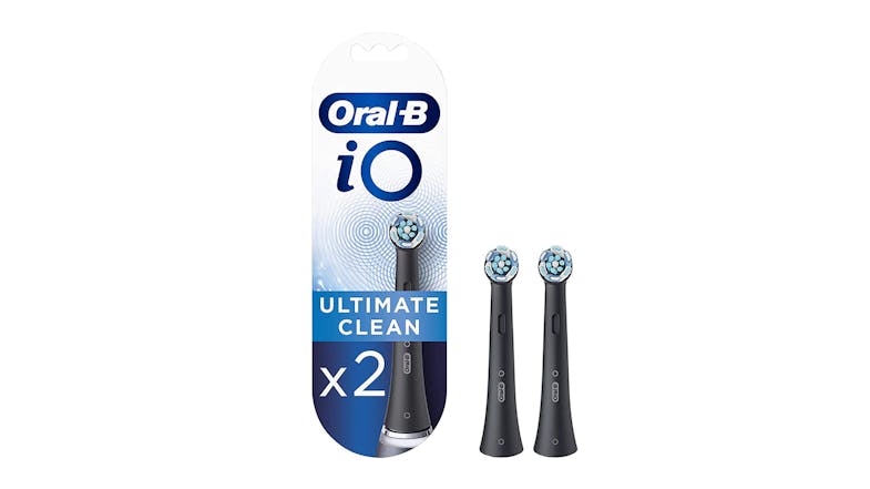 Oral-B IO Brush Head Refill 2 Pack - Black Onyx Oral-B IO Brush Head Refill 2 Pack - Black Onyx