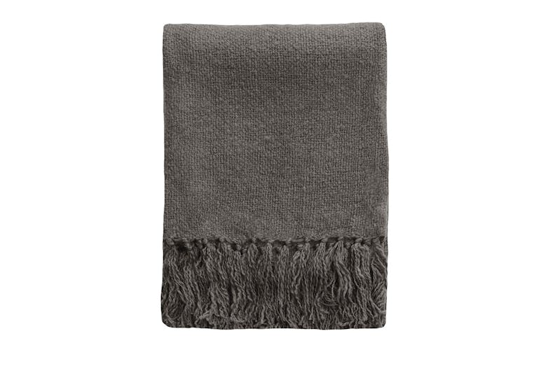 Serenade Throw by Mulberi - Charcoal