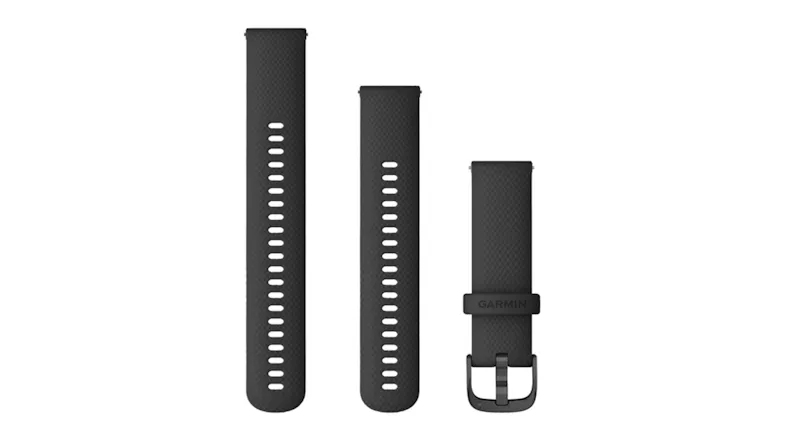 Garmin 20mm Quick Release Bands for Venu 2 - Black/Slate Garmin 20mm Quick Release Bands for Venu 2 - Black/Slate