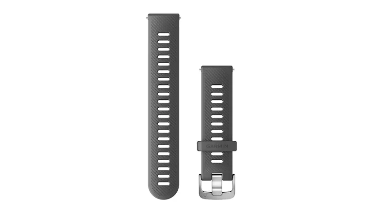 Garmin 20mm Quick Release Bands for Forerunner 55 - Grey Garmin 20mm Quick Release Bands for Forerunner 55 - Grey