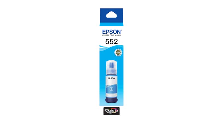 Epson EcoTank T552 Ink Bottle - Cyan