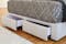 Luxe2 King Bed Frame with Drawer Base Luxe2 King Bed Frame with Drawer Base
