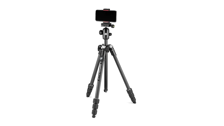 Manfrotto Element MII Mobile Bluetooth Carbon Tripod with Ball Head - Black Manfrotto Element MII Mobile Bluetooth Carbon Tripod with Ball Head - Black